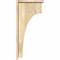 Ekena Millwork Huntington Rough Sawn Corbel w/Backplate, Douglas Fir, 6"W x 14"D x 30"H COR06X14X30HUN01RDF - alternate 3